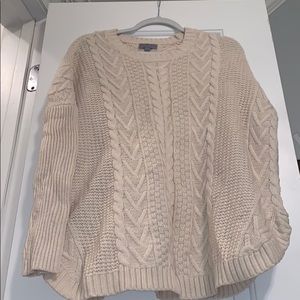 Great quality cream knit sweater